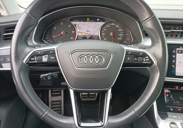 Audi A6 Allroad cena 189900 przebieg: 105958, rok produkcji 2021 z Łaszczów małe 436